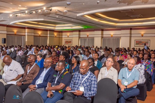 The audience listening to Breeding for Tomorrow’s keynote address at APBA 2025. Credit: APBA.
