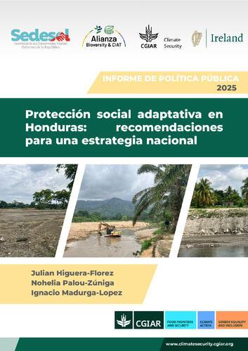 Protección social adaptativa en Honduras: Recomendaciones para una estrategia nacional