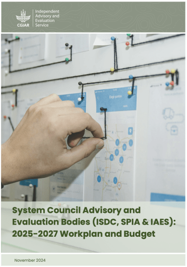 IAES Consolidated 2025-2027 Workplan and Budget
